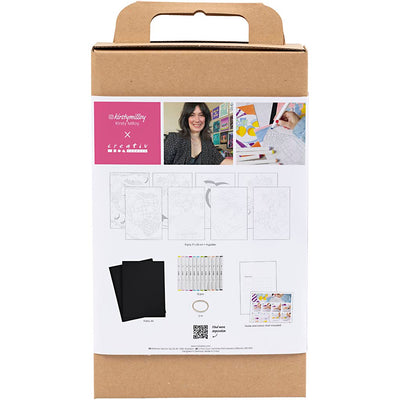 Set hobby Creative Company colori, pittura con numeri, evidenziatori, 1 scatola