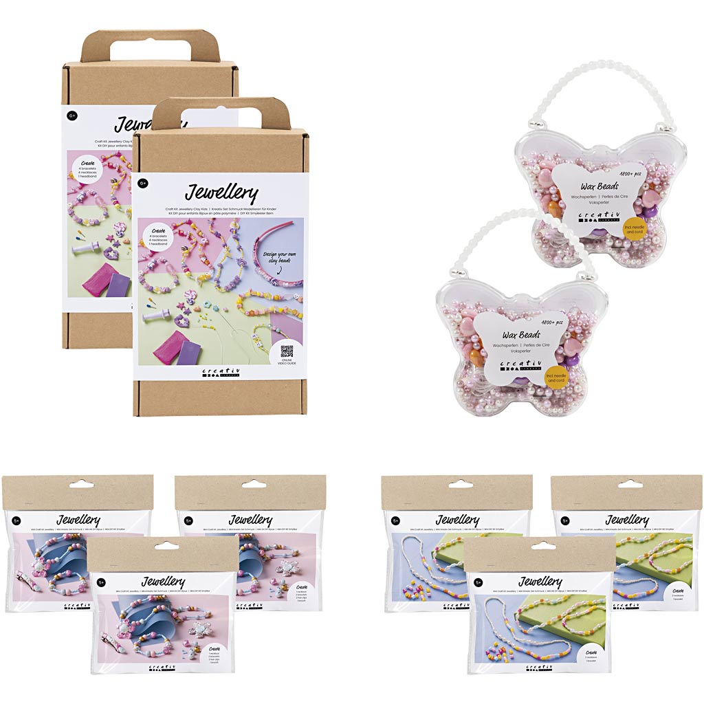 Creativ company introductory package, jewelry for children, 10 box 1 box