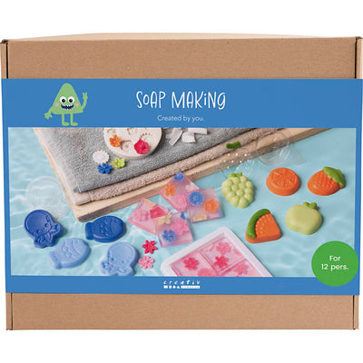 Creativ company https: www.cchobby.nl groepsset-zeep-maken-blauw-groen-oranje-roze-1-doos