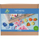 Set gruppo saponetta Creativ Company, 2 fori, blu, verde, arancione, rosa, 1 scatola