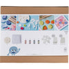 Set gruppo saponetta Creativ Company, 2 fori, blu, verde, arancione, rosa, 1 scatola