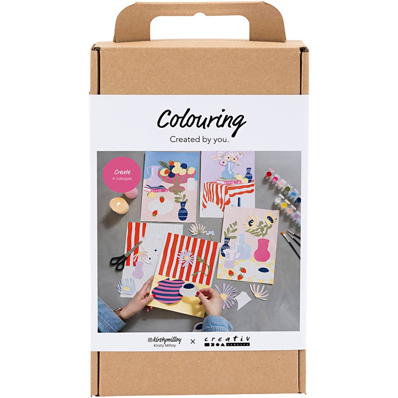 Set hobby Creative Company colori, collage, 1 scatola