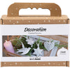 Mini set hobby Creative Company, decorazione natalizia, metallo argentato, 1 scatola