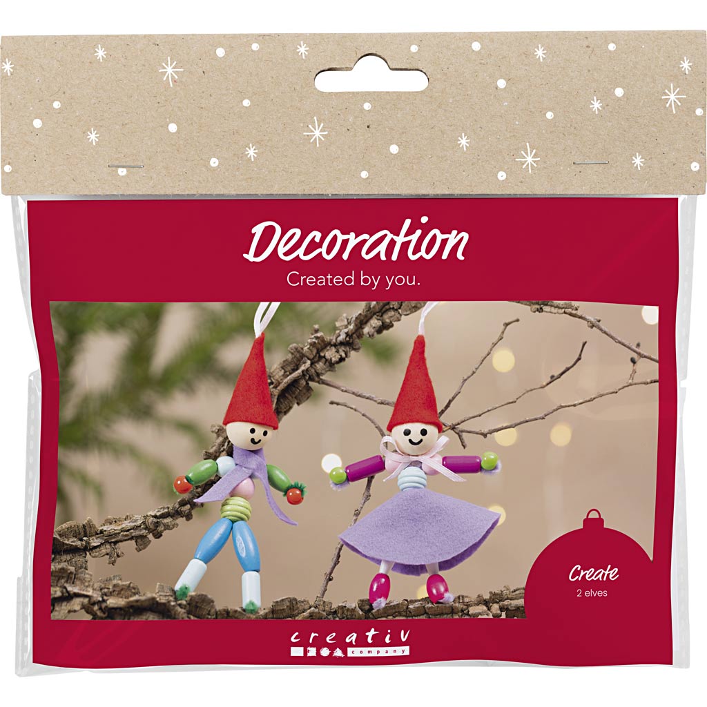 Creativ company http: www.cchobby.nl mini-hobbyset-decoratie-kerstkabouters-diverse-kleuren-1-doos