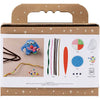 Mini set hobby per scultura Creativ Company, mostro renna, vari colori, 1 scatola