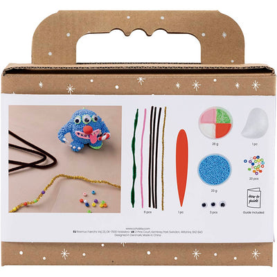 Mini set hobby per scultura Creativ Company, mostro renna, vari colori, 1 scatola