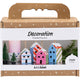Creativ company http: www.cchobby.nl mini-hobbyset-decoratie-huizen-kleurrijk-1-doos