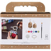 Creativ company http: www.cchobby.nl mini-hobbyset-decoratie-huizen-kleurrijk-1-doos