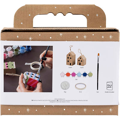Creativ Company mini set hobby decorazione, case, colorato, 1 scatola