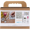 Mini set hobby per scultura Creativ Company, portacandele, rosa, 1 scatola