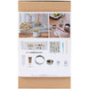 Creativ company set de modelismo, jarrones y candelabros, beige, marfil, blanquecino, 1 caja