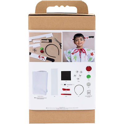 Set hobby Creativ Company costumi inquietanti, mantello e fascia per capelli, vari colori, 1 scatola
