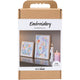 Set hobby Creative Company ricamo, immagini, colori pastello, 1 scatola
