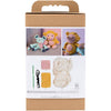 Set hobby Creative Company amigurumi, riccio, rosa chiaro, giallo caldo, 1 scatola