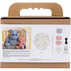 Set hobby Creative Company amigurumi, ape, colori pastello, 1 scatola