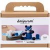 Set hobby Creativ Company amigurumi, procione, nero, blu, 1 scatola