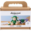 Creativ company hobby set amigurumi, mono, verde, blanquecino, 1 caja