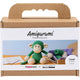 Creativ company hobby set amigurumi, mono, verde, blanquecino, 1 caja