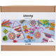 Set gruppo tessitura Creativ Company, supporti da parete, grucce, gufi, topo, vari colori, 1 scatola