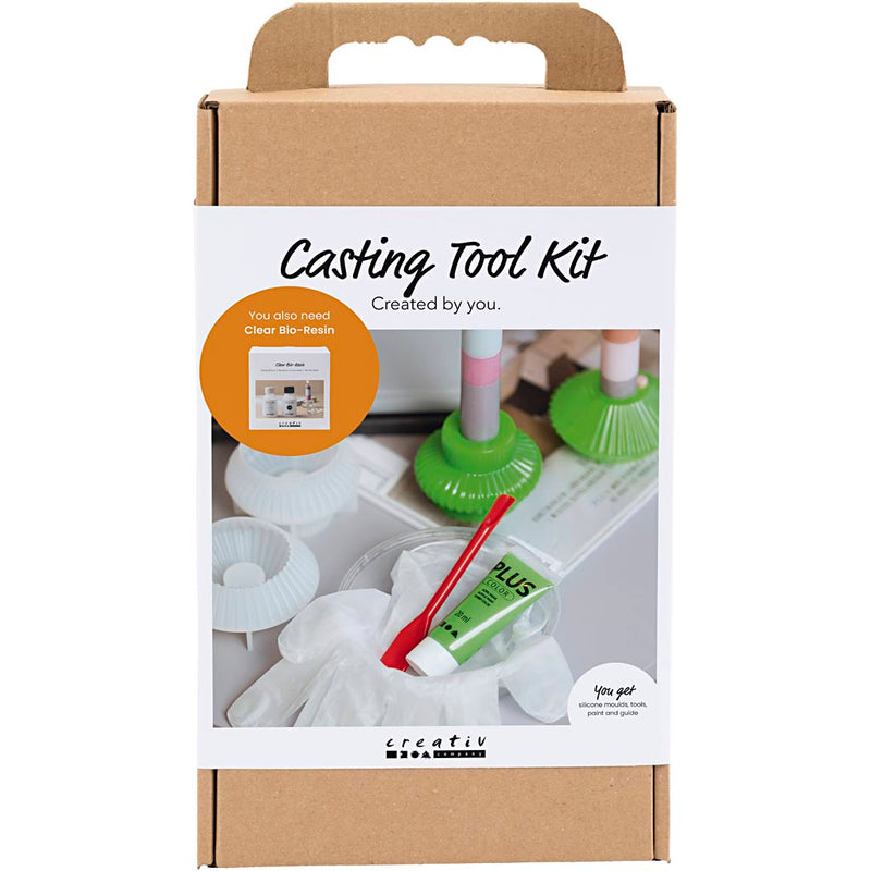 Set di attrezzi per casting Creative Company, verde chiaro, 1 scatola