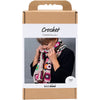 Set hobby all'uncinetto Creativ Company, sciarpa, crema, colori caldi, 1 scatola