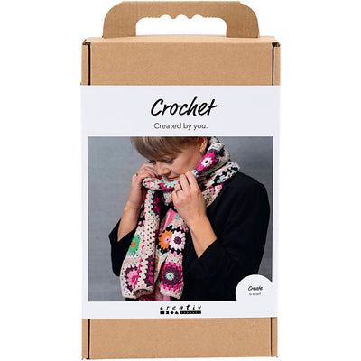 Creativ company http: www.cchobby.nl hobbyset-haken-sjaal-creme-warme-kleuren-1-doos