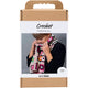 Set hobby all'uncinetto Creativ Company, sciarpa, crema, colori caldi, 1 scatola