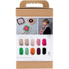 Set hobby all'uncinetto Creativ Company, sciarpa, crema, colori caldi, 1 scatola
