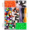 Creativ company scatola creativa per gioielli, halloween, colori halloween, 1 scatola