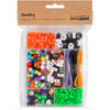 Creativ company scatola creativa per gioielli, halloween, colori halloween, 1 scatola