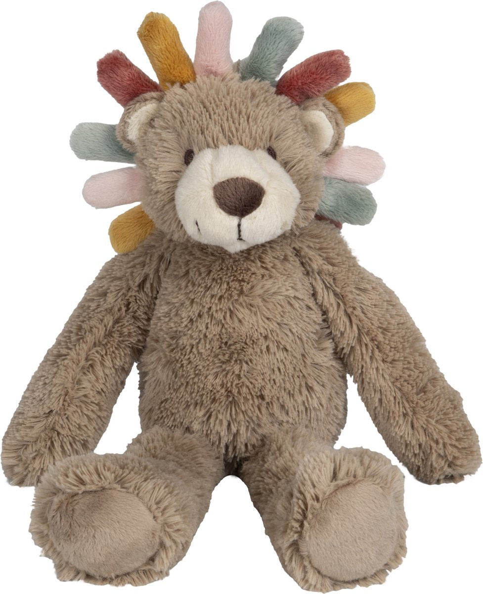 Happy horse leeuw leon knuffel 28cm - bruin multi colour - baby knuffel