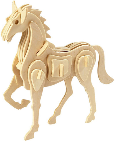 Creativ company cc 3d puzzel paard