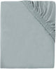 Lenzuolo con angoli Jollein - jersey - 60 x 120 cm - verde mare