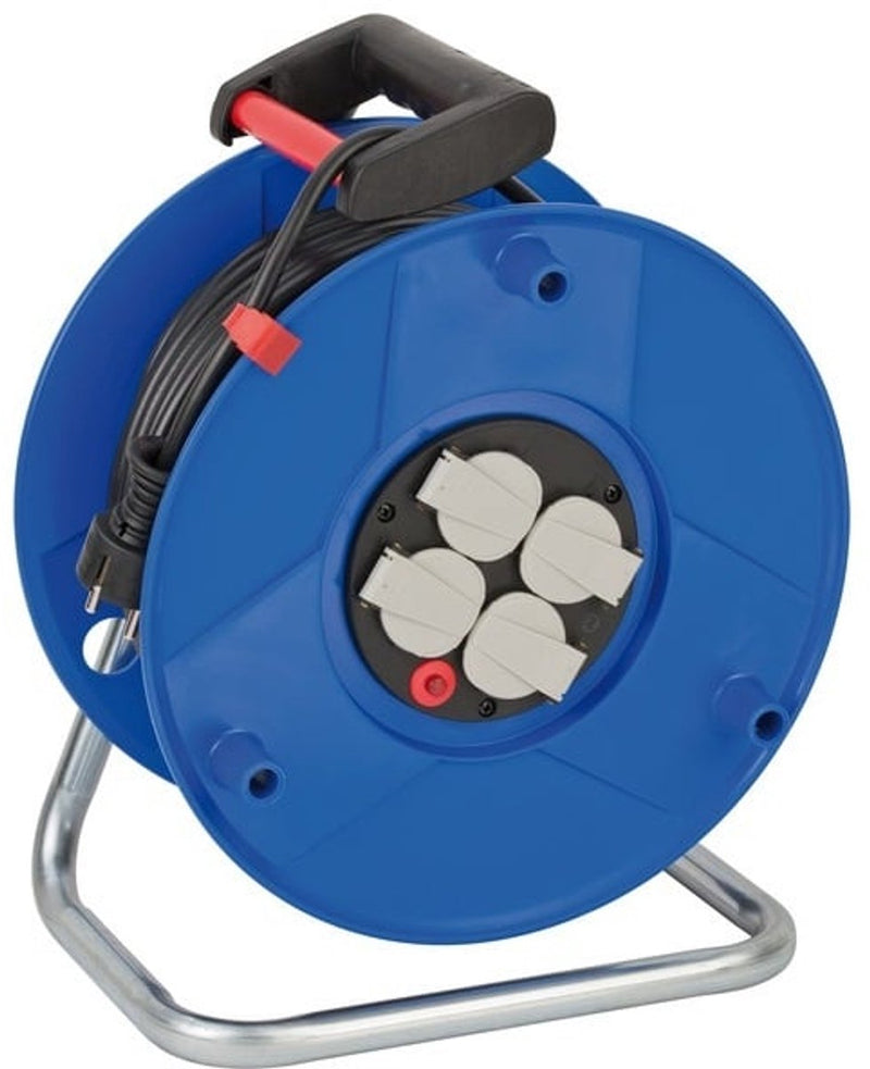 Brennenstuhl Garant Cable Reel 50 metros, 4x conectado a tierra