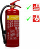Smartwares fex-15230 - estintore a schiuma 3l - staffa di montaggio inclusa - classe di fuoco a b - certificato BSI