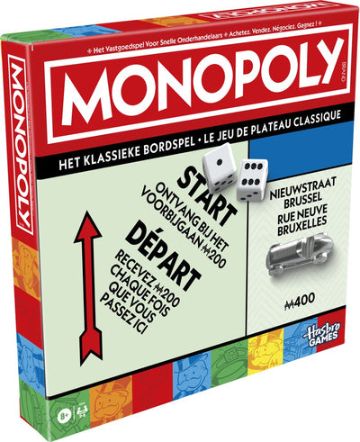 Hasbro Monopoly Classic Nuova Edizione Belgio