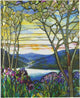 Cuaderno extragrande Peter Pauper - ventana Tiffany - 18x23 cm