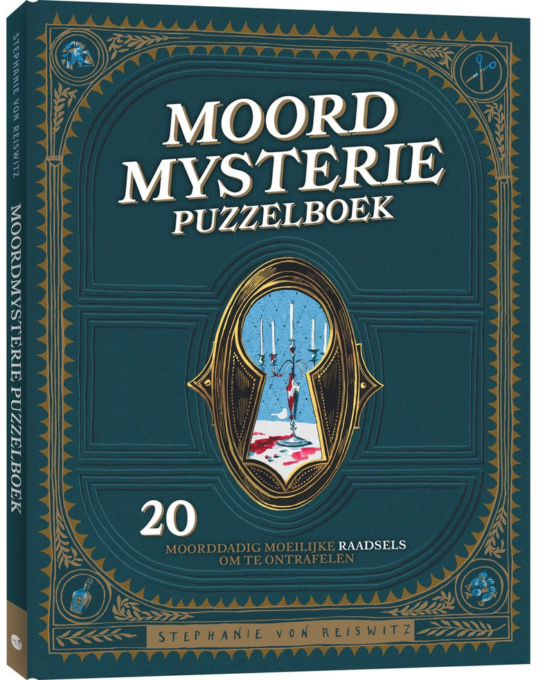 Libro de rompecabezas Brandless sans marque - asesinato misterioso - 20 acertijos - aventura humor elegancia