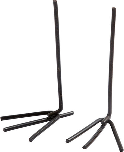 Zampe di gallina Creativ Company, h: 5 cm, l: 2 cm, nero, 10 paia 1 scatola