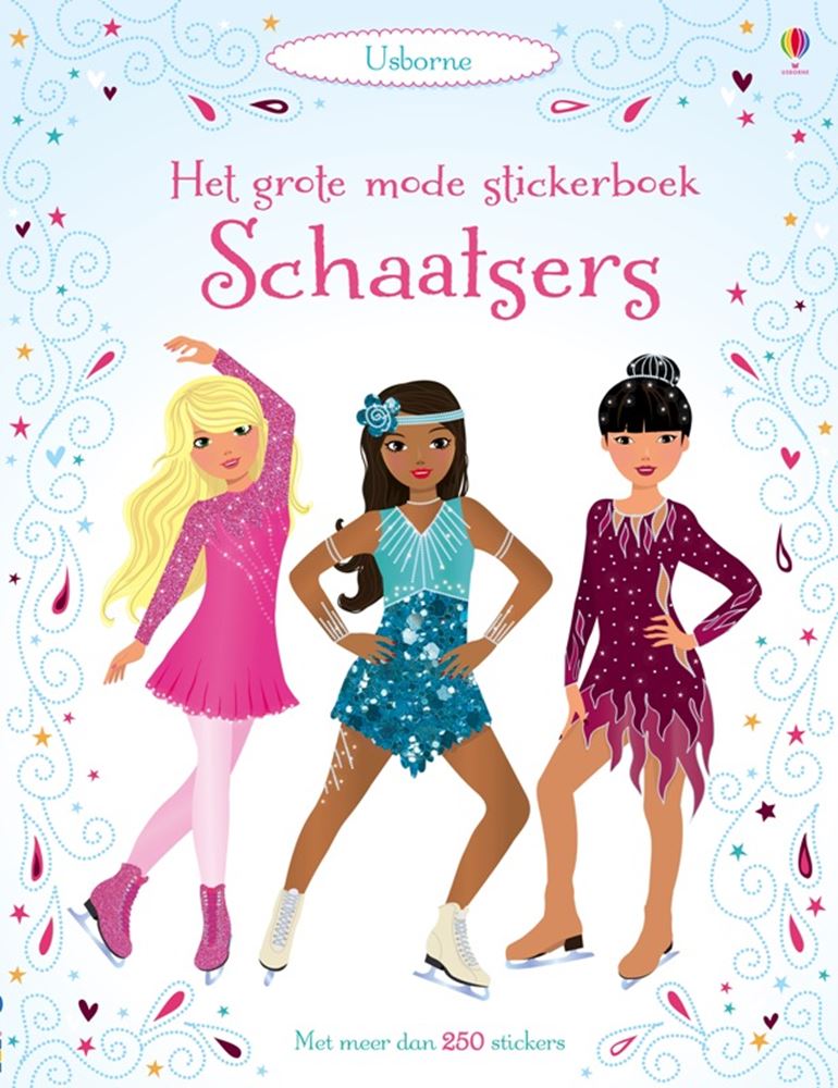 Il grande libro di adesivi della moda: gli skater.