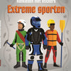 Viste con pegatinas: deportes extremos.