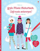 Gran libro de pegatinas de moda: colección de invierno.
