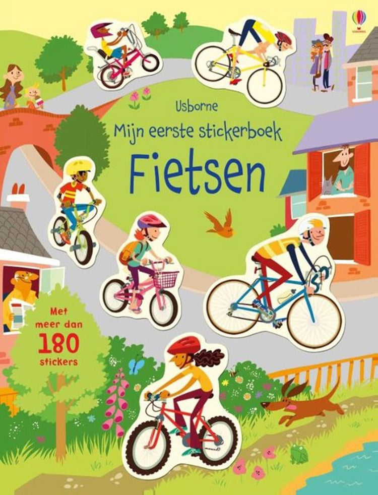 Mi primer libro de pegatinas: ciclismo. 3+