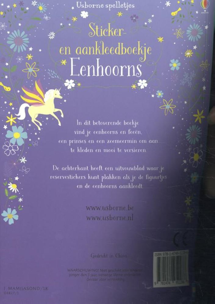 Pegatinas y folletos de aderezo unicornios