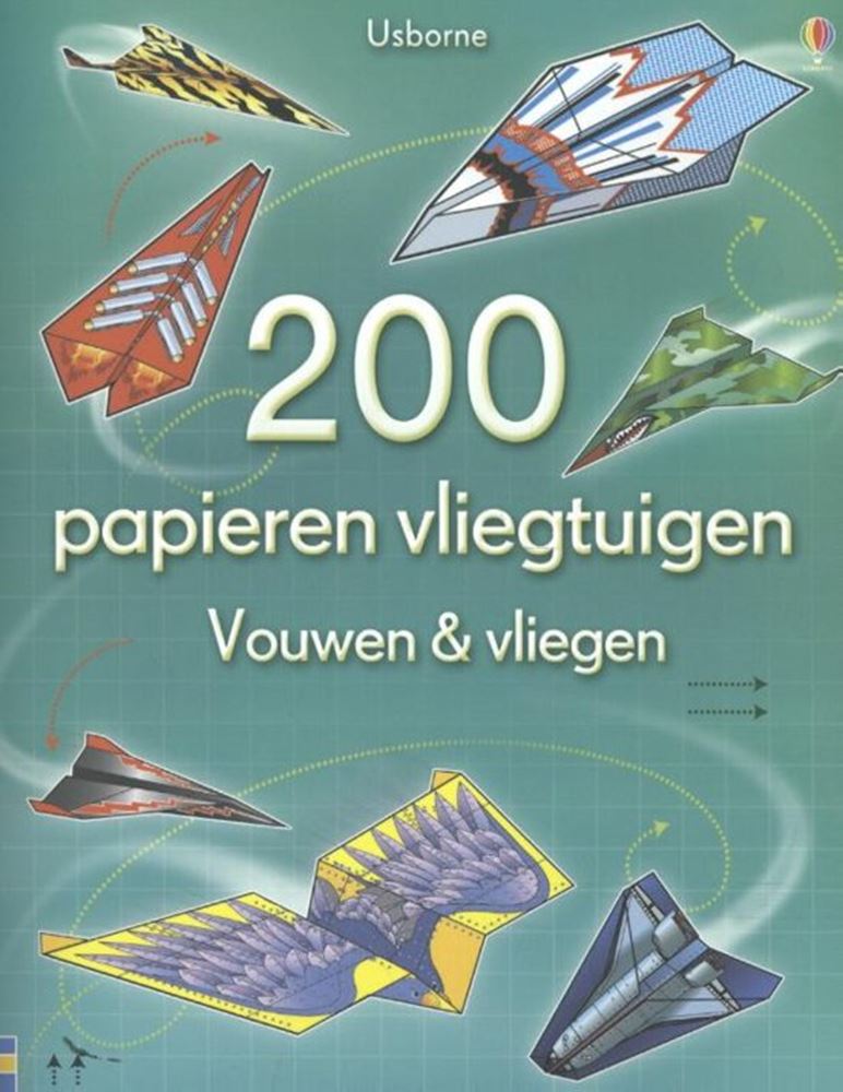 Central book house 200 paper airplanes folding flying
