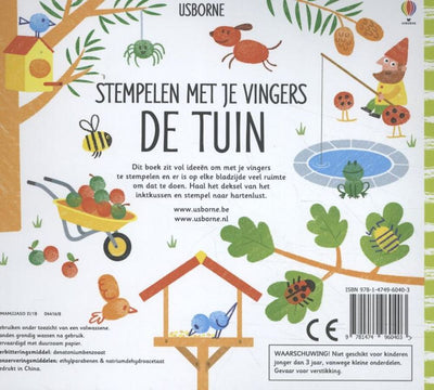 WPG Uitgevers timbra con le dita del giardino