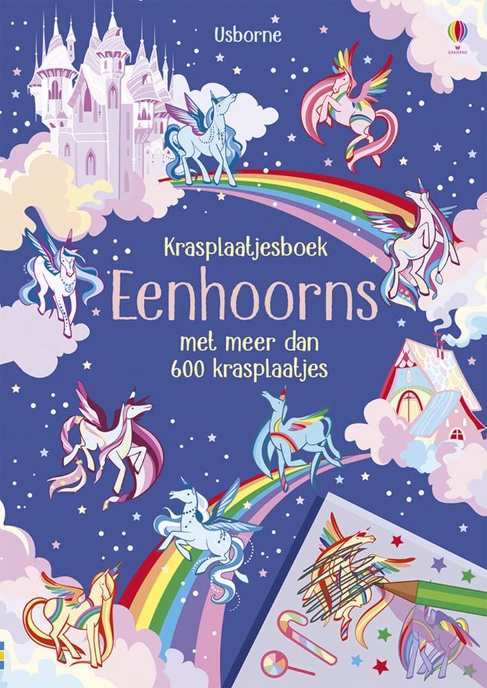 Libro gratta e vinci con unicorni degli editori WPG