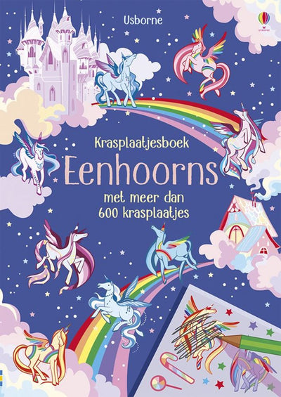 Wpg editores libro de tarjetas para rascar unicornios