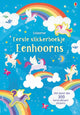Libro centrale con il primo libro di adesivi con unicorni