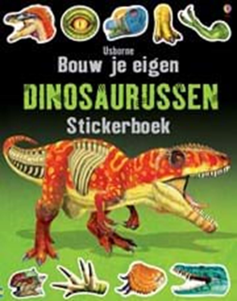 Construye tu propio libro de pegatinas de dinosaurios